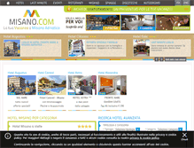 Tablet Screenshot of misano.com